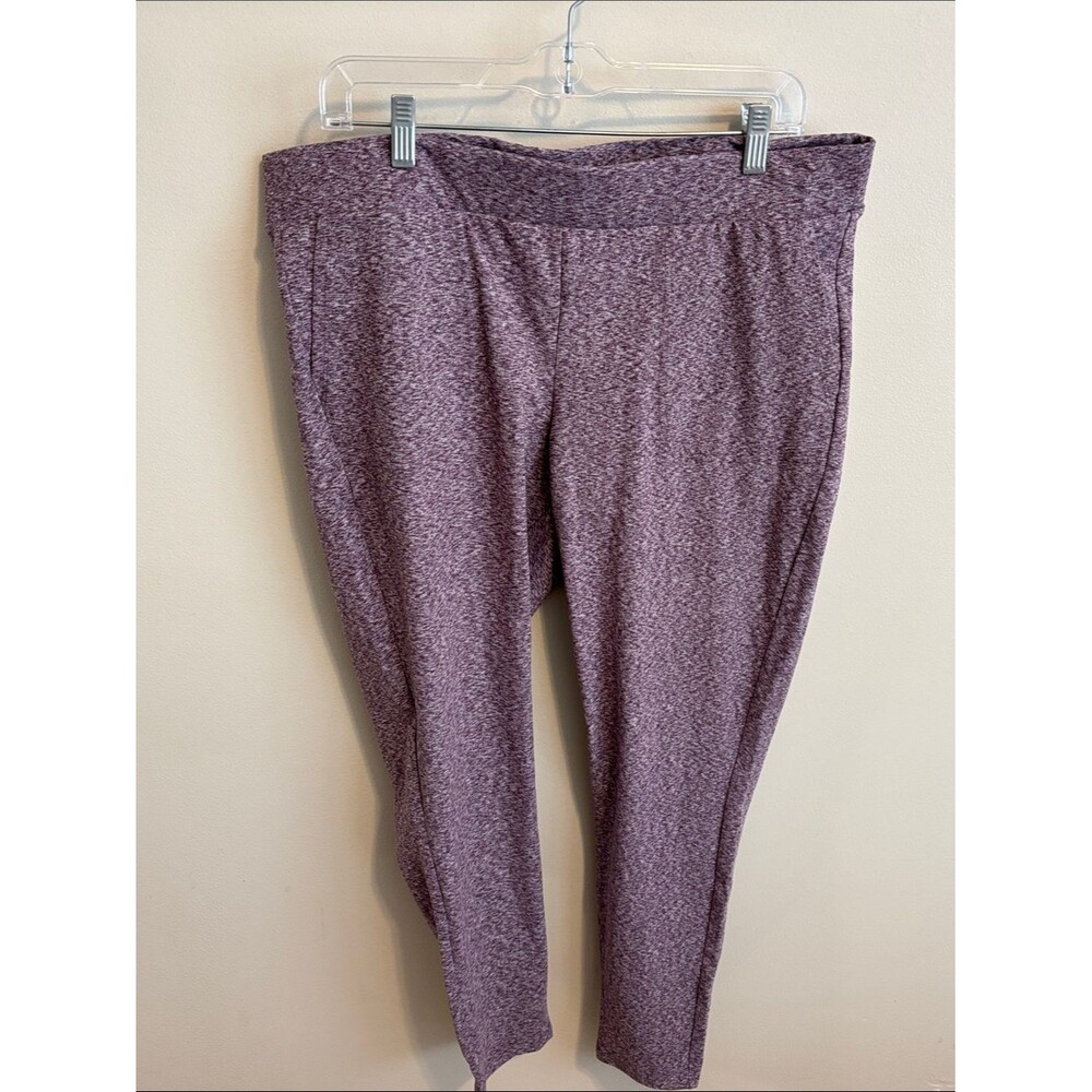 Torrid Heathered Purple Leggings size 2